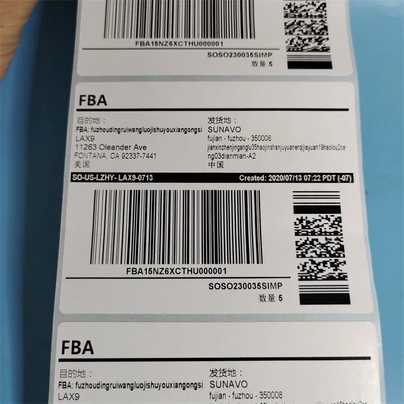 Waterproof Qr Code Stickers high quality